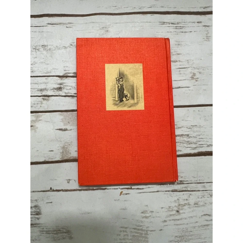 Hallmark Book The Magic of Growing Up Orange Vintage Hardcover Small 6x4in